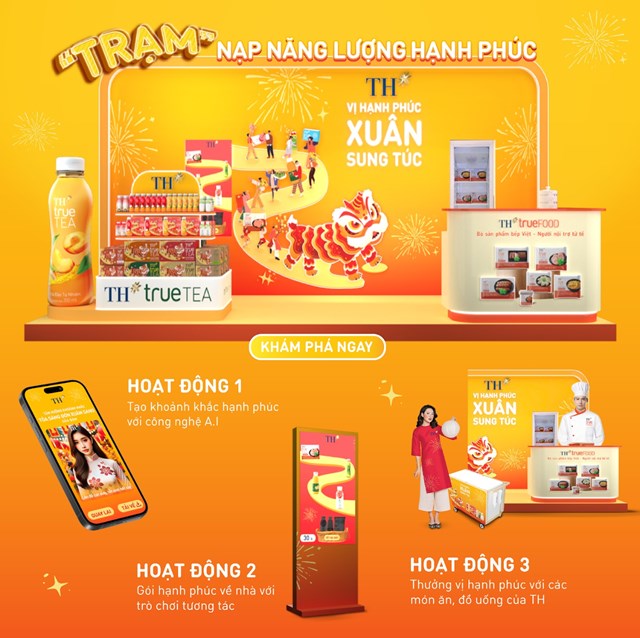 Khơi nguồn năng lượng t&#237;ch cực từ “Trạm nạp năng lượng hạnh ph&#250;c&quot; của c&#225;c nh&#227;n đồ uống TH - Ảnh 2