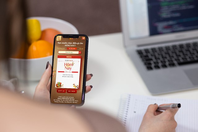 Hoạt động &ldquo;Lịch Tết H&ocirc;m Nay&rdquo; của Nestl&eacute; Việt Nam được nhiều người d&ugrave;ng hưởng ứng (Ảnh: Nestl&eacute; Việt Nam). &nbsp;