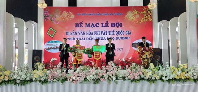 Hải Ph&#242;ng: Lễ hội Bơi trải đền, ch&#249;a Ngọ Dương - Di sản văn ho&#225; phi vật thể quốc gia - Ảnh 8