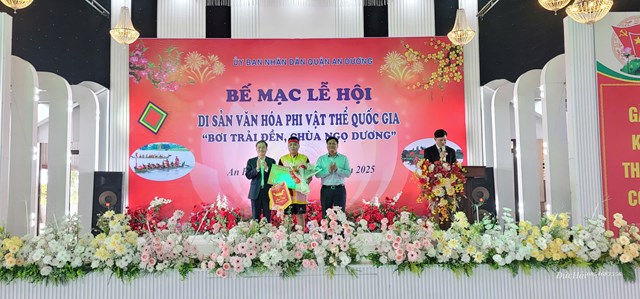 Hải Ph&#242;ng: Lễ hội Bơi trải đền, ch&#249;a Ngọ Dương - Di sản văn ho&#225; phi vật thể quốc gia - Ảnh 6
