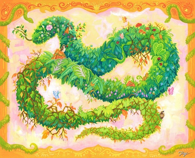 Triển l&#227;m “Vẽ Con Rắn” v&#224; loạt t&#225;c phẩm nghệ thuật ấn tượng trước thềm Tết 2025 - Ảnh 3