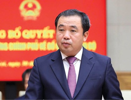 Bộ trưởng Bộ N&ocirc;ng nghiệp v&agrave; M&ocirc;i trường Trần Đức Thắng &nbsp;