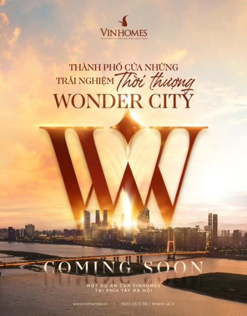 &ldquo;Bom tấn&rdquo; Vinhomes Wonder City được dự b&aacute;o sẽ kiến tạo nấc thang mới cho BĐS ph&iacute;a T&acirc;y Thủ đ&ocirc; &nbsp;