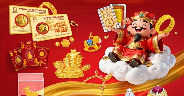 Thị trường vàng Thần Tài 2026: Đa dạng mẫu mã, tăng sức hút đầu năm - Ảnh 1