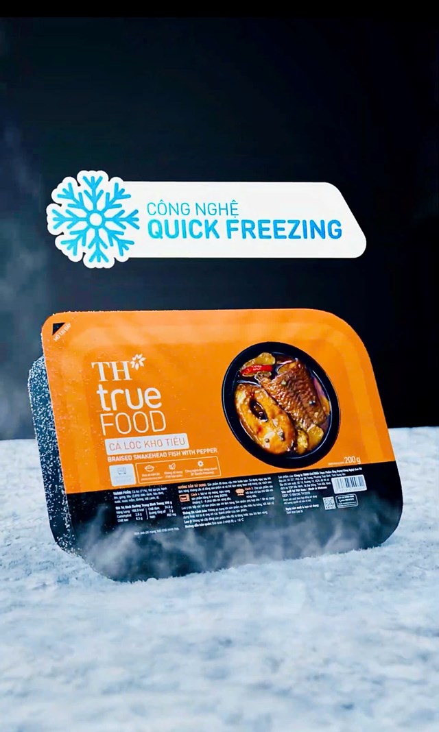Công nghệ QF: “Khóa” trọn vị tươi ngon và dưỡng chất cho món ăn TH true FOOD - Ảnh 3