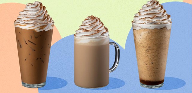 Ice Blended thường có tạo hình đẹp mắt.