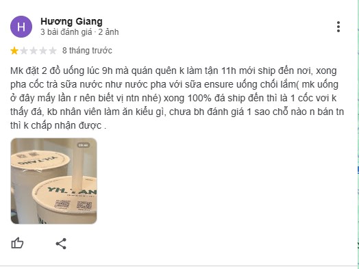 Nhận x&eacute;t từ kh&aacute;ch h&agrave;ng tại Yi He Tang tại c&aacute;c cơ sở Nguyễn Cơ Thạch (Nguồn Google)
