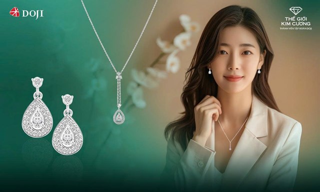 Thiết kế kim cương tự nhi&ecirc;n thanh lịch &ndash; mức gi&aacute; từ 8&ndash;30 triệu đồng &ndash; đủ để ho&agrave;n thiện phong c&aacute;ch c&ocirc;ng sở một c&aacute;ch tinh tế. &nbsp;