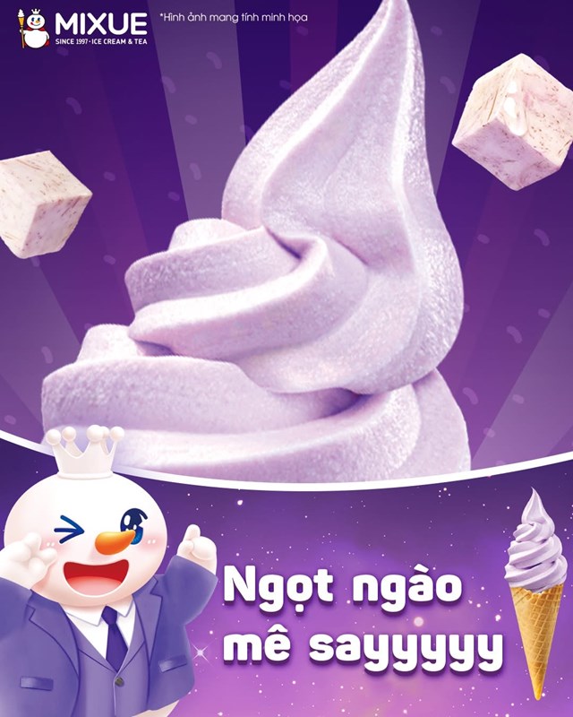 Những c&acirc;y kem xoắn cao ngọt ng&agrave;o, m&ecirc; say &nbsp;