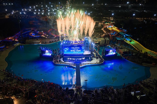 Lễ Kick-off Beacon Tower bừng kh&iacute; thế mới. Ảnh: &Aacute;nh Dương &nbsp;