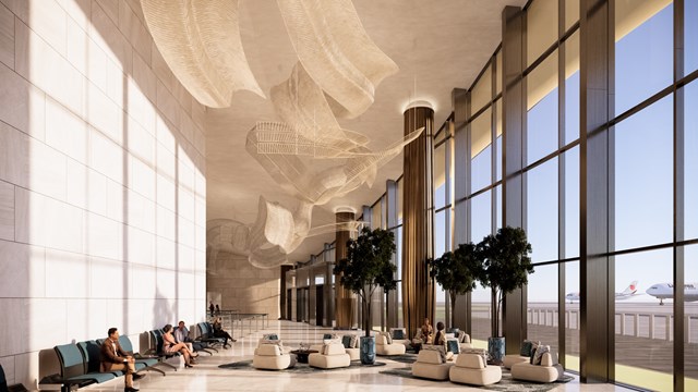 Nh&agrave; ga VIP s&acirc;n bay Ph&uacute; Quốc được x&acirc;y dựng bảo đảm ti&ecirc;u chuẩn khắt khe cho những chuyến thăm cấp cao. &nbsp;