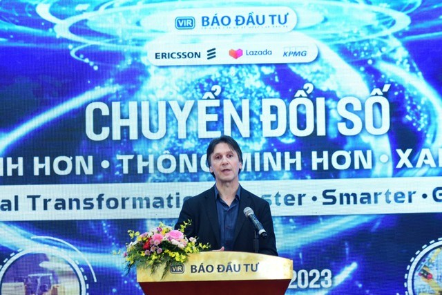 Ông Denis Brunetti, Chủ tịch Ericsson Việt Nam, Myanmar, Campuchia và Lào