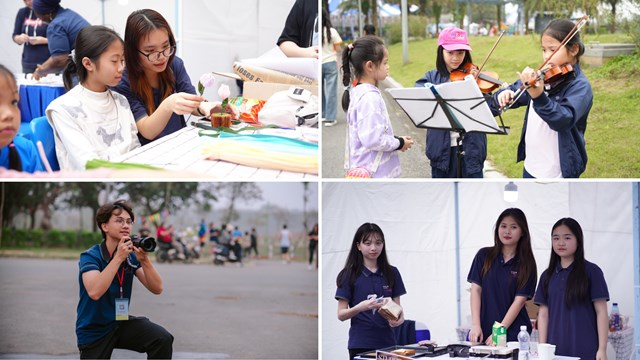 Tại TH School, c&aacute;c em được khuyến kh&iacute;ch kh&aacute;m ph&aacute; bản sắc c&aacute; nh&acirc;n, được tạo cơ hội thử sức v&agrave; ph&aacute;t triển đam m&ecirc; của bản th&acirc;n &nbsp;