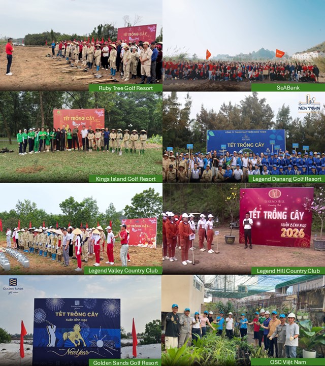 Kh&ocirc;ng kh&iacute; ra qu&acirc;n rộn r&agrave;ng tại c&aacute;c C&ocirc;ng ty Th&agrave;nh vi&ecirc;n Tập đo&agrave;n BRG trong dịp Tết Trồng c&acirc;y Xu&acirc;n B&iacute;nh Ngọ 2026 &nbsp;