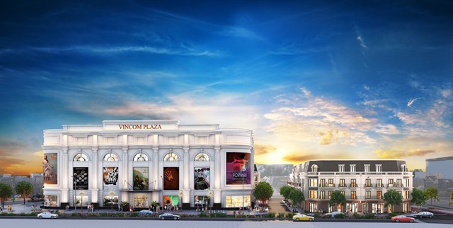 Trung t&acirc;m thương mại Vincom Plaza l&agrave; lợi thế độc t&ocirc;n của c&aacute;c dự &aacute;n Vincom Shophouse