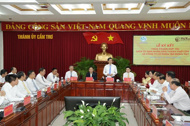 Quang cảnh lễ k&yacute; kết &nbsp;