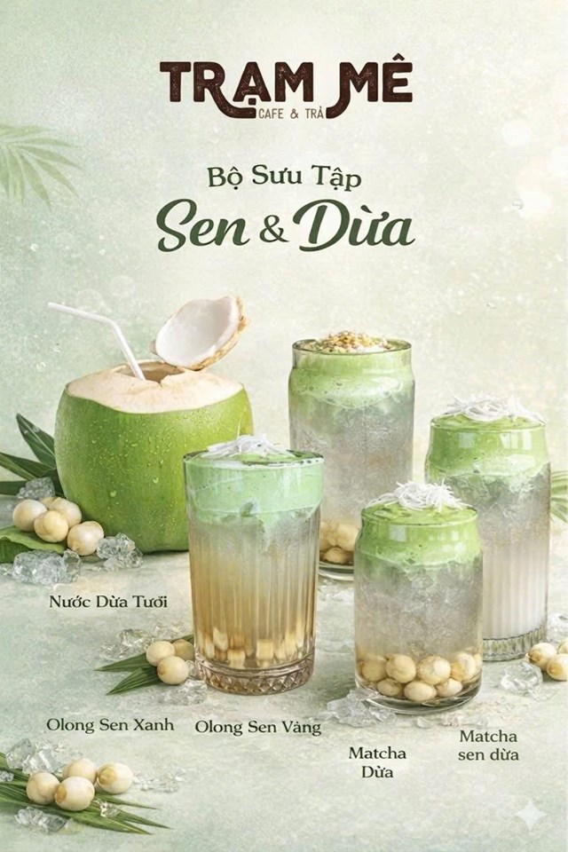 Giải nhiệt mùa hè với đồ uống từ sen và dừa đầy sáng tạo - Ảnh 5