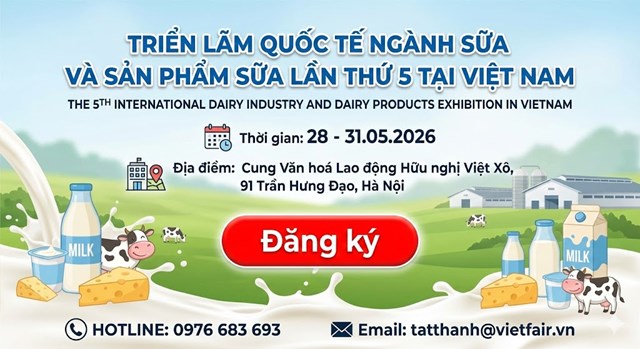 Triển lãm quốc tế ngành Sữa và sản phẩm Sữa lần thứ 5 tại Việt Nam - Vietnam Dairy 2026 - Ảnh 2