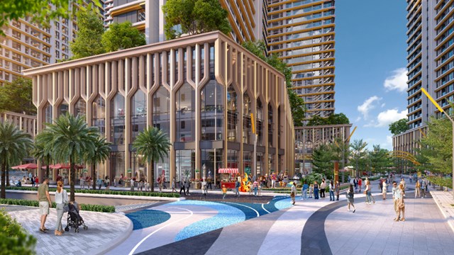 Hệ tiện &iacute;ch trải rộng từ mặt đất tới tầng kh&ocirc;ng đem lại trải nghiệm sống trọn vẹn &nbsp;