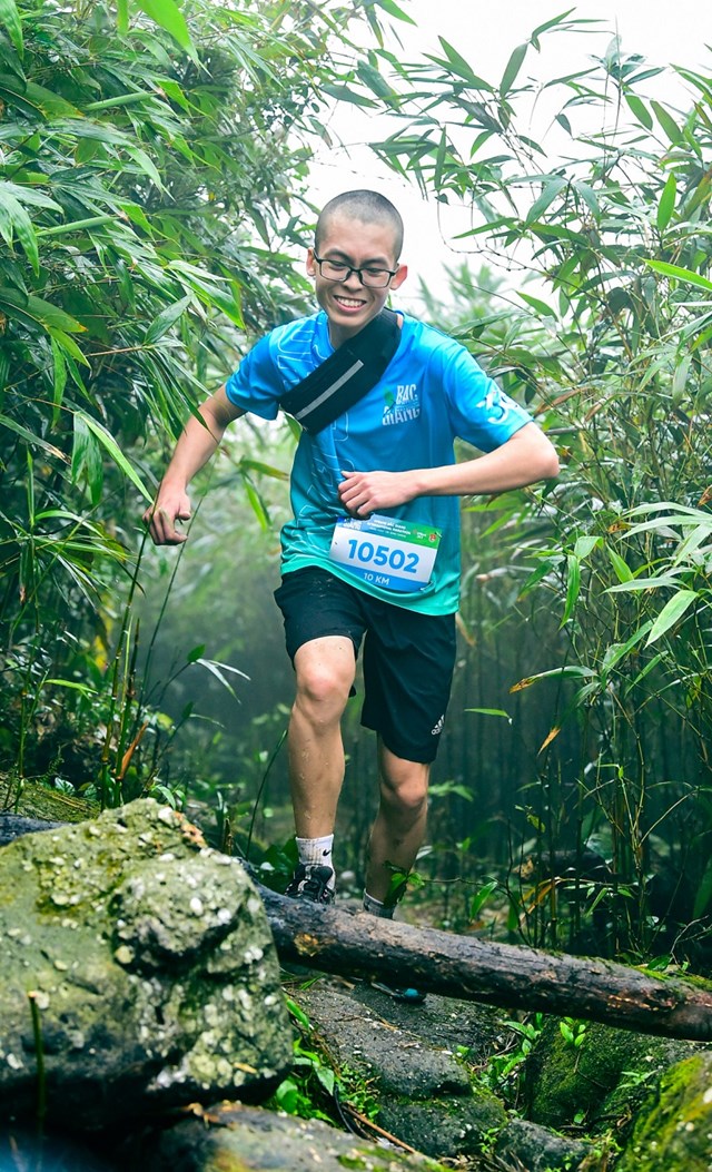 VĐV Mai Đức Thái trên cung đường chạy 10km