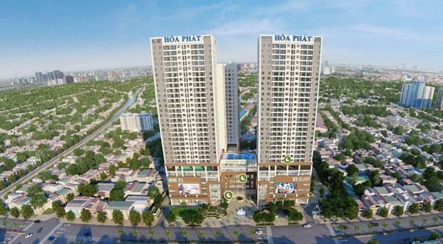 Mandarin Garden 2, một dự &aacute;n bất động sản của H&ograve;a Ph&aacute;t.