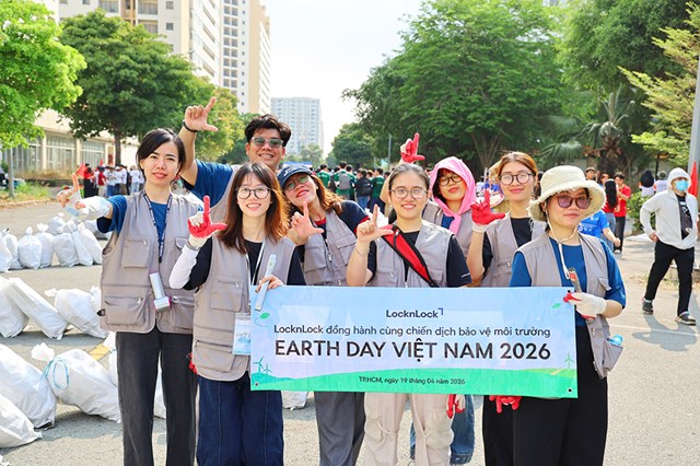 LocknLock triển khai các hoạt động bảo vệ môi trường thông qua chiến dịch "Earth Day Vietnam 2026" - Ảnh 1