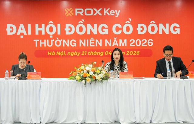 To&agrave;n cảnh đại hội đồng cổ đ&ocirc;ng thường ni&ecirc;n 2026 của ROX Key &nbsp;
