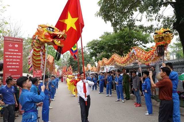Lễ hội Bình Đà lan tỏa hào khí 'Con Rồng, cháu Tiên' - Ảnh 1