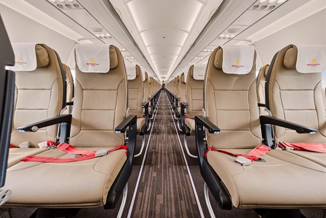 Sun PhuQuoc Airways chuẩn hóa nội thất đội bay, tăng tốc chiến lược “Rise to the World” với A330 - Ảnh 1