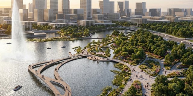 C&ocirc;ng vi&ecirc;n trung t&acirc;m trong dự &aacute;n hứa hẹn kiến tạo một biểu tượng mới đầy sức h&uacute;t cho TP. Hồ Ch&iacute; Minh &nbsp;