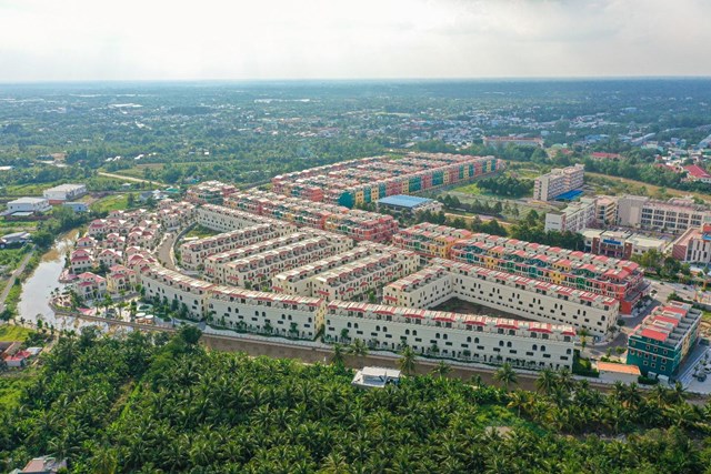 Khu d&acirc;n cư Phước Thọ nh&igrave;n từ tr&ecirc;n cao &nbsp;