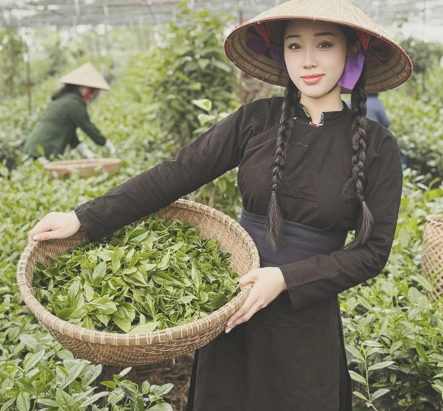 Giang chia sẻ, tình yêu dành cho văn hóa dân tộc và ký ức tuổi thơ là nguồn cảm hứng cho dự án.