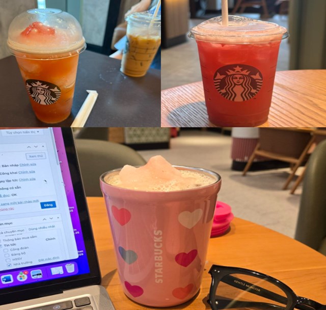 Iced Lychee Rose Hibiscus Tea Lemonade là thức uống nhẹ nhàng, quyến rũ với trà hibiscus, chanh tươi và syrup vải hoa hồng.