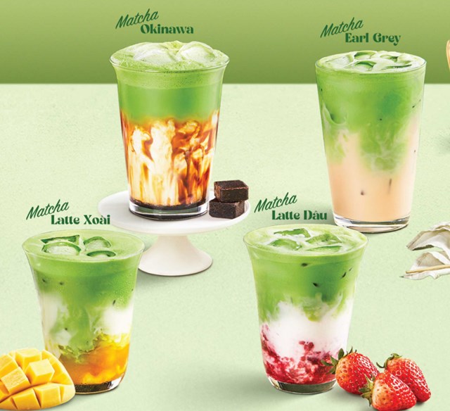 Gong Cha nâng tầm matcha thành nghệ thuật, kết hợp kỹ thuật Nhật với hương vị umami sâu và hậu ngọt tinh tế.
