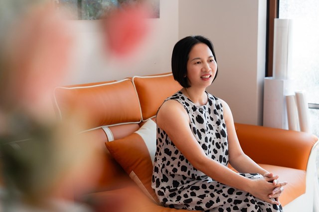 Nh&agrave; đầu tư Nguyễn Thị Hằng. Ảnh: &Aacute;nh Dương. &nbsp;