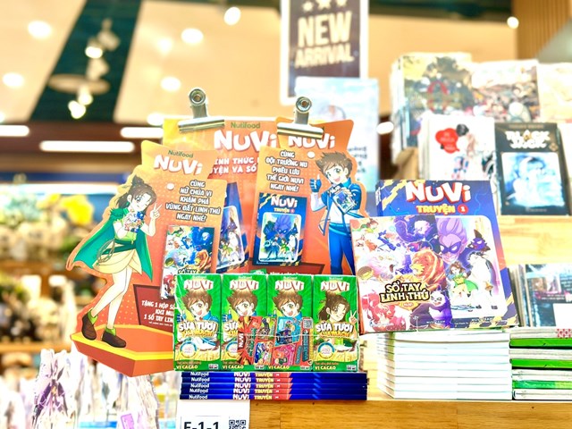 NuVi chính thức ra mắt phiên bản truyện tranh của NuVi truyện và Sổ tay linh thú như một món quà mùa giải dành tặng cho các bé