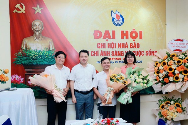 Đại hội ra mắt Ban Thư k&yacute; Chi hội nh&agrave; b&aacute;o tạp ch&iacute; &Aacute;nh s&aacute;ng v&agrave; Cuộc sống nhiệm kỳ 2026 &ndash; 2028.