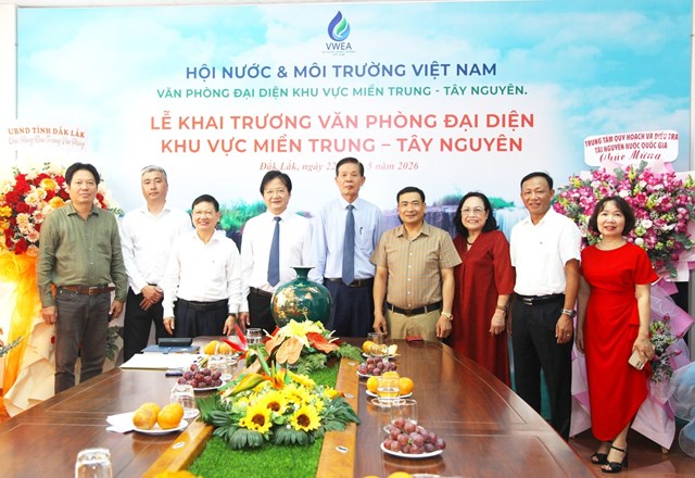 Hội Nước và Môi trường Việt Nam tổ chức lễ khai trương Văn phòng đại diện tại khu vực miền Trung - Tây Nguyên - Ảnh 4