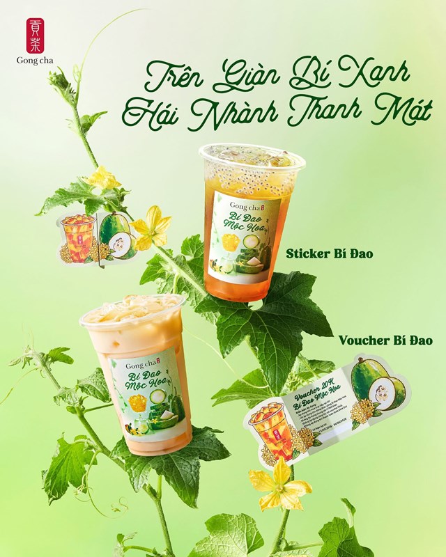 Gong Cha tái hiện mùa hè Việt trong series “Bí Đao Mộc Hoa” - Ảnh 3