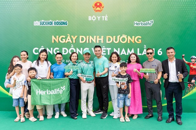 Ng&agrave;y Dinh dưỡng Cộng đồng Việt Nam do Herbalife Việt Nam phối hợp c&ugrave;ng B&aacute;o Sức khỏe &amp; Đời sống triển khai đ&atilde; trở th&agrave;nh một sự kiện sức khỏe cộng đồng thường ni&ecirc;n tại H&agrave; Nội v&agrave; TP.Hồ Ch&iacute; Minh