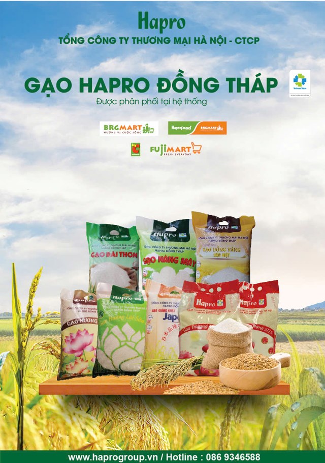 Gạo Hapro Đồng Th&#225;p nhiều năm được vinh danh “H&#224;ng Việt Nam được người ti&#234;u d&#249;ng y&#234;u th&#237;ch” - Ảnh 2