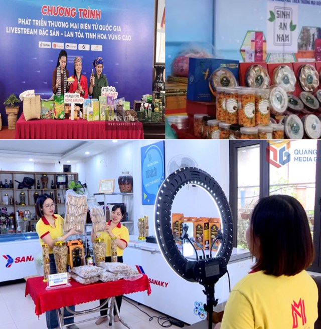 Thương mại điện tử giúp nông dân tiếp cận thị trường rộng lớn chỉ với điện thoại và Internet, thay thế cửa hàng truyền thống.