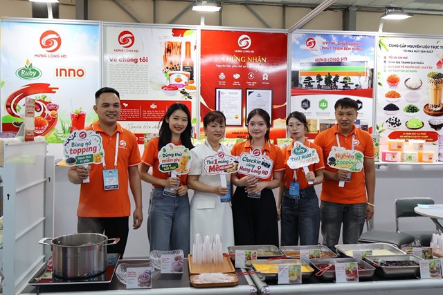 C&ocirc;ng ty TNHH Thực phẩm Hưng Long HD tại Triển l&atilde;m Quốc tế Ng&agrave;nh Sữa v&agrave; Sản phẩm Sữa lần thứ 5 (Ảnh: Hưng Long HD)