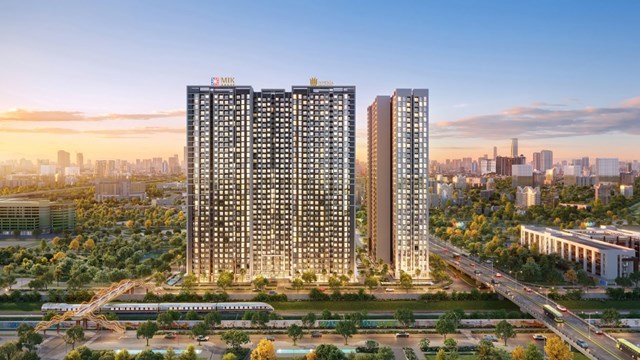 Phối cảnh ph&acirc;n khu The Sola Park &ndash; Imperia Smart City giai đoạn 2 &nbsp;