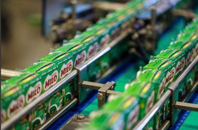 Mẫu kiểm nghiệm sữa l&uacute;a mạch Nestl&eacute; Milo ph&ugrave; hợp hồ sơ tự c&ocirc;ng bố. &nbsp;