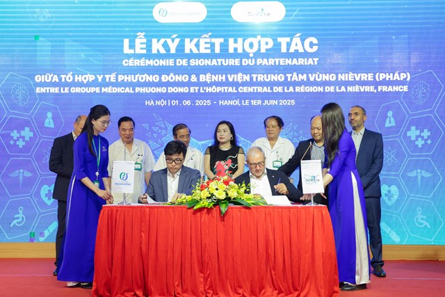 Lễ k&yacute; kết diễn ra trong tinh thần hợp t&aacute;c s&acirc;u rộng, mở ra nhiều cơ hội ph&aacute;t triển y tế song phương &nbsp;