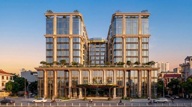 Diamond Crown Westlake &ndash; Dự &aacute;n đầu ti&ecirc;n tại Việt Nam mang thương hiệu The Crest Collection của The Ascott Limited &nbsp;