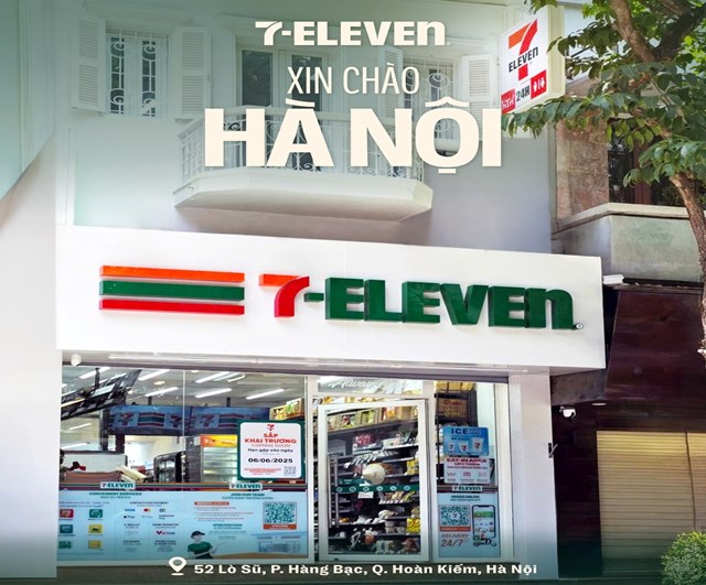7-Eleven “Bắc tiến” Hà Nội, khởi đầu cuộc đua mới giữa làn sóng cửa hàng tiện lợi đô thị đang tăng nhiệt.
