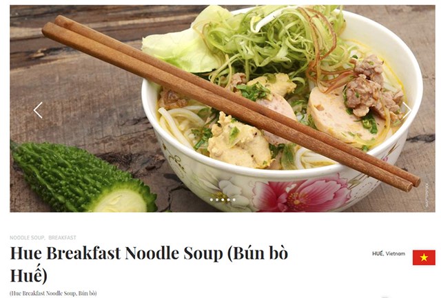 B&#242; kho, b&#250;n b&#242;, cơm tấm top 100 m&#243;n ăn s&#225;ng ngon nhất thế giới - Ảnh 3