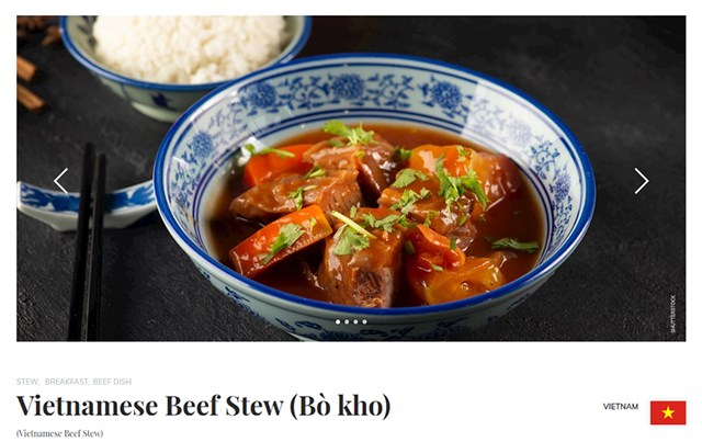 B&#242; kho, b&#250;n b&#242;, cơm tấm top 100 m&#243;n ăn s&#225;ng ngon nhất thế giới - Ảnh 2